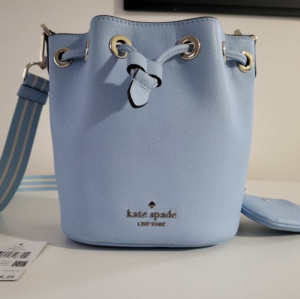 Kate Spade Rosie Mini Bucket Bag Celeste Blue